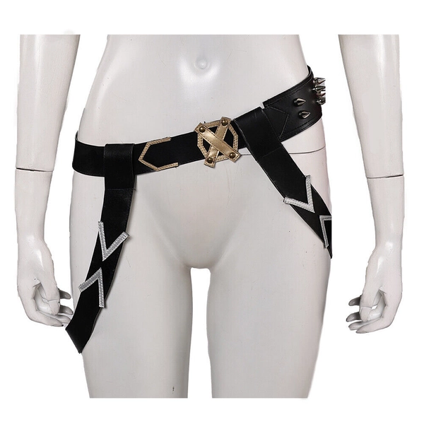 Jinx Belt Cosplay Waistband Props Women's Halloween Carnival Costume Accessories