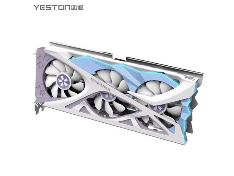 Yeston Sakura GeForce RTX 4060 Ti 16GB GDDR6 PCI Express 4.0 Video Card HDMI 2.1*1 + DP1.4a*3 video cards Desktop computer PC video gaming graphics