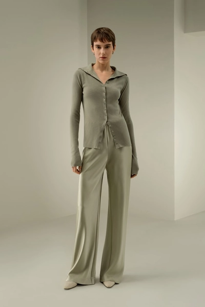 Slim Fit Silk Cashmere Sweater