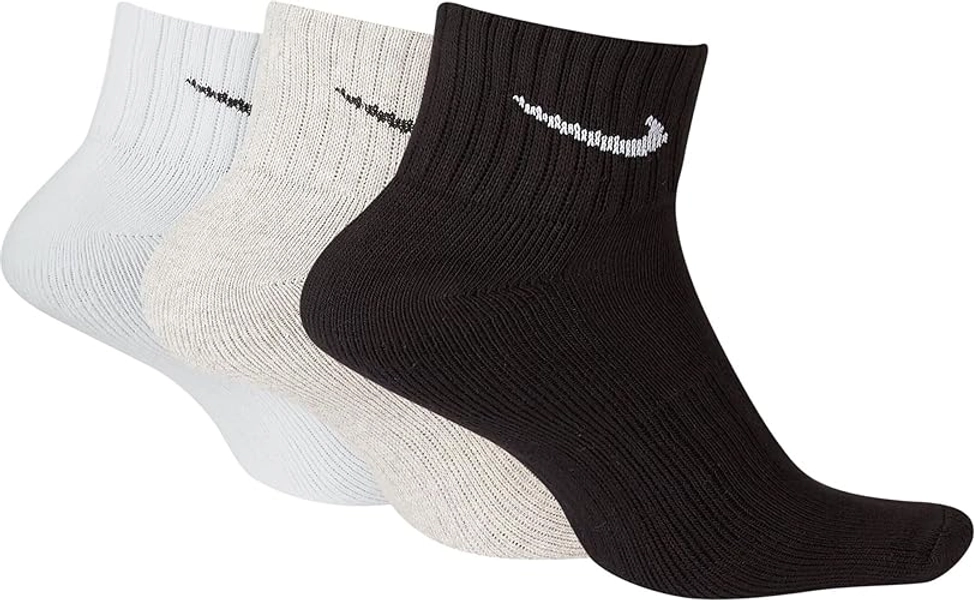 Nike 3 Pack Unisex Adult U NK V CUSH ANKLE Socks