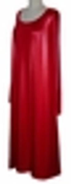 Big Blue Latex Dress