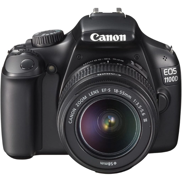 Reflex EOS 1100D - Black + Canon Canon EF-S 18-55 mm f/3.5-5.6 III f/3.5-5.6
