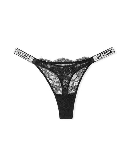Victoria's Secret Women's Very Sexy Shine Strap Thong Underwear, Panties for Women (XS-XXL)