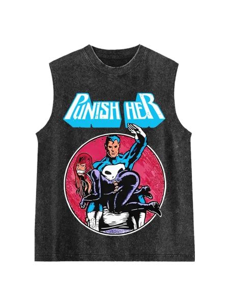 Punish Her Washed Tank Top