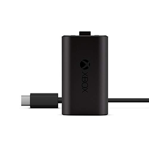 Microsoft Xbox Series X/S Play & Charge Kit - Recharge during or after play - Fully charges in 4 Hours - 9 Ft Cable - Compatible w/ Xbox Series X/S - Compatible w/ Xbox Controllers w/ USB Type-C