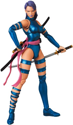 X-Men - Psylocke - Mafex No.141 - Comic Ver. (Medicom Toy) - Brand New