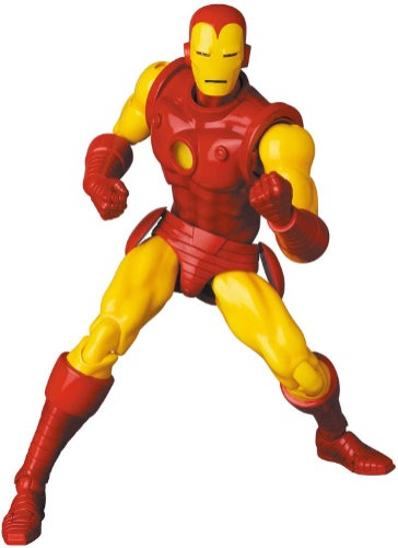 Iron Man - Tony Stark - Mafex No.165 - Comic Ver. (Medicom Toy) - Brand New