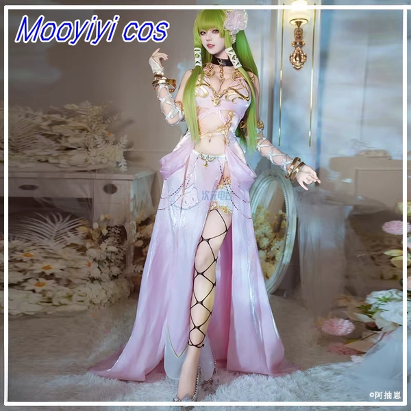 2025 New Mooyiyi cos CC Cosplay Costume Halloween Christmas Role Playing C Geass sexy dress S-XL Dress Gorgeous and elegant - AliExpress