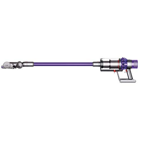 Dyson V10 Cordless Stick Vacuum Cleaner: 14 Cyclones, Fade-Free Power, Whole Machine Filtration, Hygienic Bin Emptying, Wall Mounted, Up to 60 Min Runtime, Purple