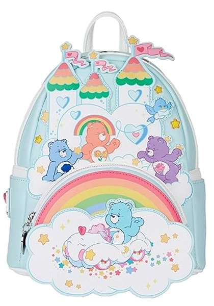 Loungefly Care Bears CareALot Castle Mini Backpack Multi