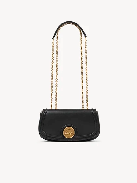 Horse Medal crossbody bag in grained leather