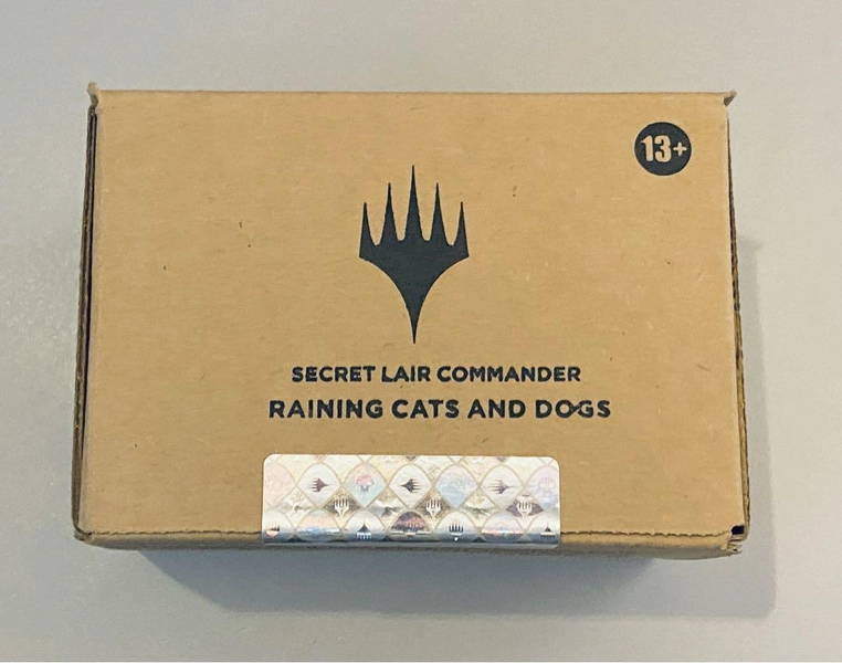 MTG Secret Lair Commander Deck Raining Cats and Dogs Limited Edition Sealed