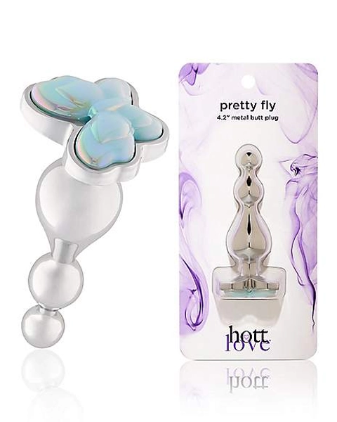 Hott Love Pretty Fly Butterfly Metal Butt Plug