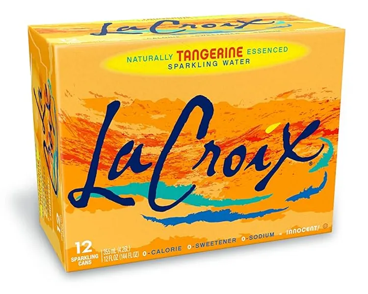 LaCroix Sparkling Water, Tangerine, 12 Fl Oz (pack of 12) - Tangerine - 12 Fl Oz (Pack of 12)