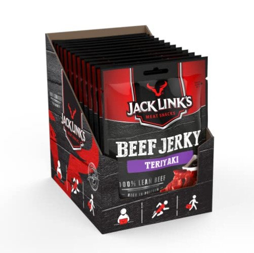 Jack Links Beef Jerky Teriyaki – 12er Pack