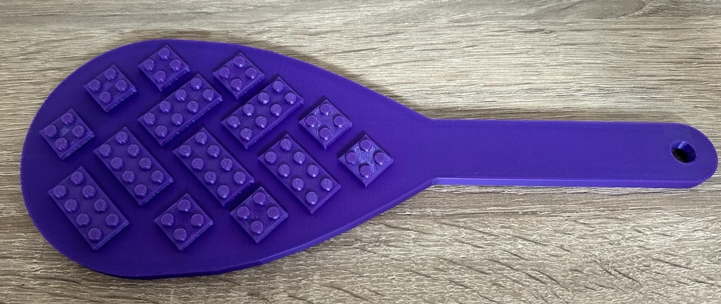 Spanking Paddle With Lego Brick Blocks - Etsy