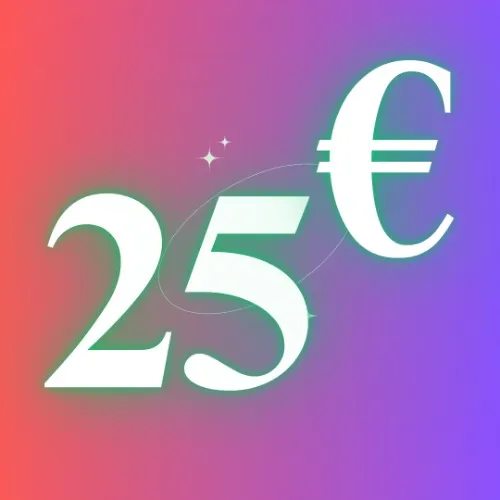 25 e
