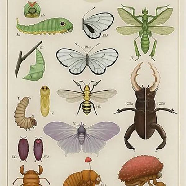 Insects from the Kanto Region | Poster