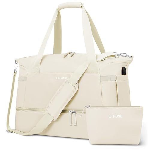 Gym Bag for Women - Medium - Beige