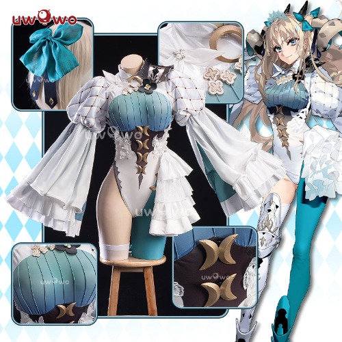 【Pre-sale】Uwowo Game Fate/Grand Order FGO Space Ereshkigal Beast Stage 3 Cosplay Costume - Set A： Costume L