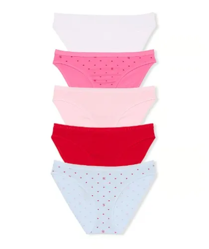 Victoria Secret - 5-Pack Stretch Cotton Bikini Panties - Multi (4YY0)