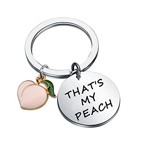 That's My Peach Keychain