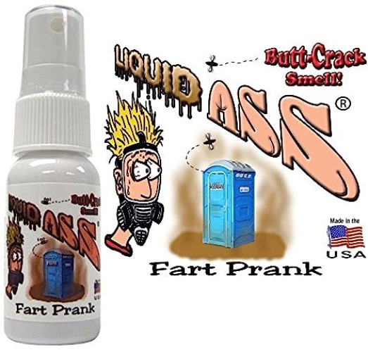 Liquid Ass Spray Mister Fart Prank Pooter Stink Bottle Smell Bomb - PRANK GAG - 1 count (Pack of 1)