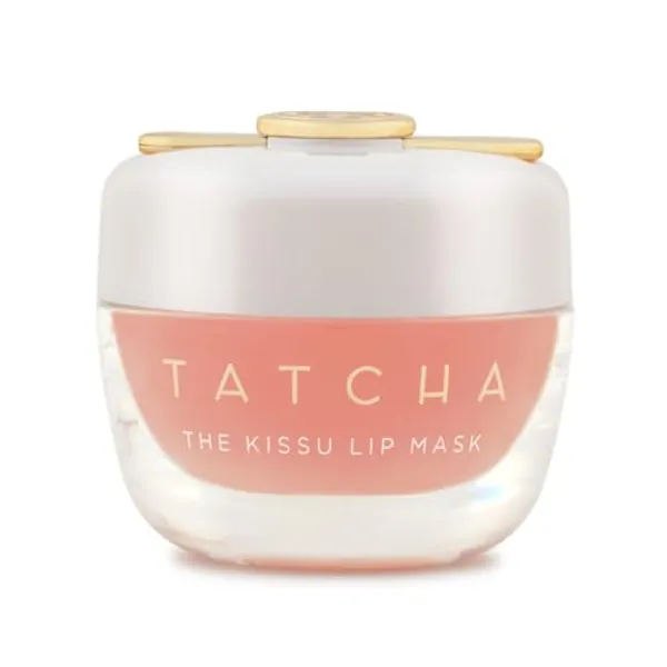 Tatcha Kissu Lip Mask | Overnight Lip Scrub Exfoliator to Plump and Hydrate Lips, 9.0 G | 0.32 oz