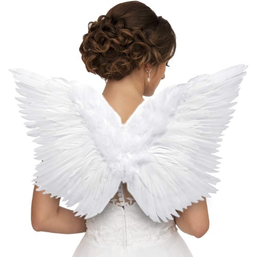 Angel Wings Costume for Women with Adjustable Straps to Fit Most Sizes | Photo shoot prop, Halloween Costume, Comic-Con