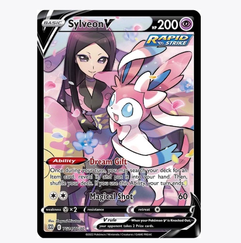 Sylveon V - SWSH09: Brilliant Stars Trainer Gallery (SWSH09:TG)