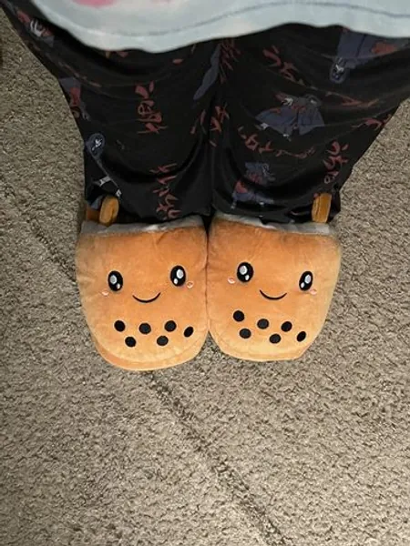 Boba Plush Slippers (2 Colors) - Original