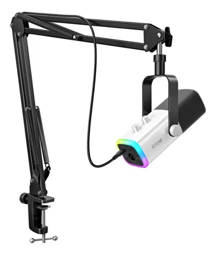 Micrófono Fifine Am8t Color Blanco - $ 1,399