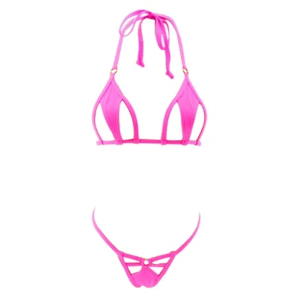 SHERRYLO Cut-Out Micro Bikini Mini Bathing Suit Women's Swimwear