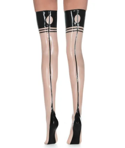 Libidex Simone latex stockings