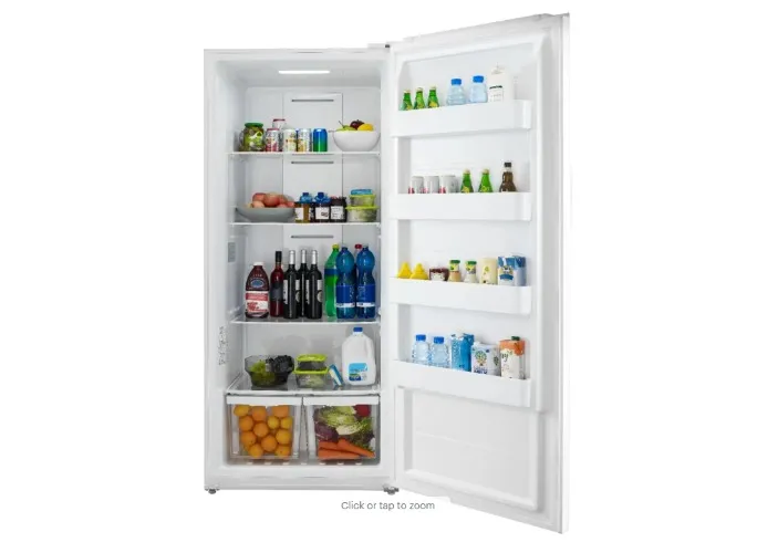 Insignia™ - 21 Cu. Ft. Garage Ready Convertible Upright Freezer with ENERGY STAR Certification - White