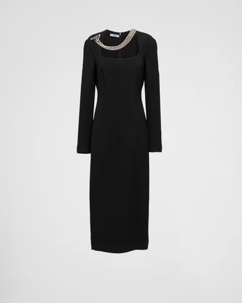 Cady dress with necklace