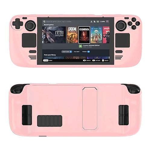 Steam Deck Kickstand Protective Case - Pink