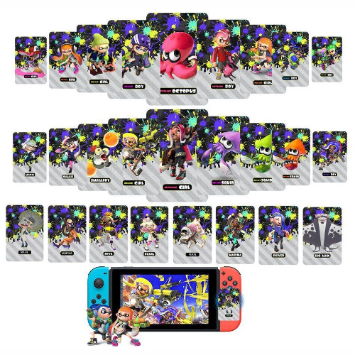 27x Set Mini NFC Cards for Splatoon 2 / 3