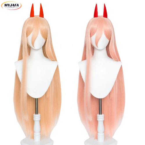  Power Cosplay Wig + Horns