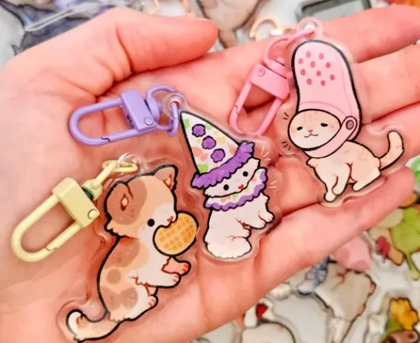 Cat Keychainssss