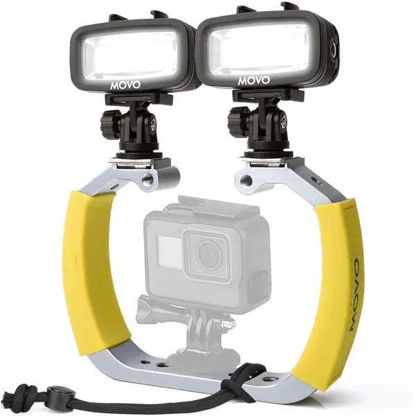 DiveRig3 | Waterproof GoPro Scuba Lights | Movo