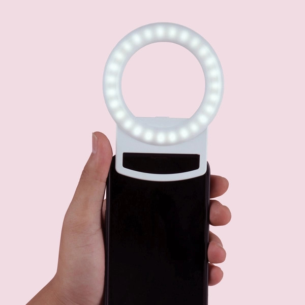 Clip-On Mini Phone Selfie Ring Light