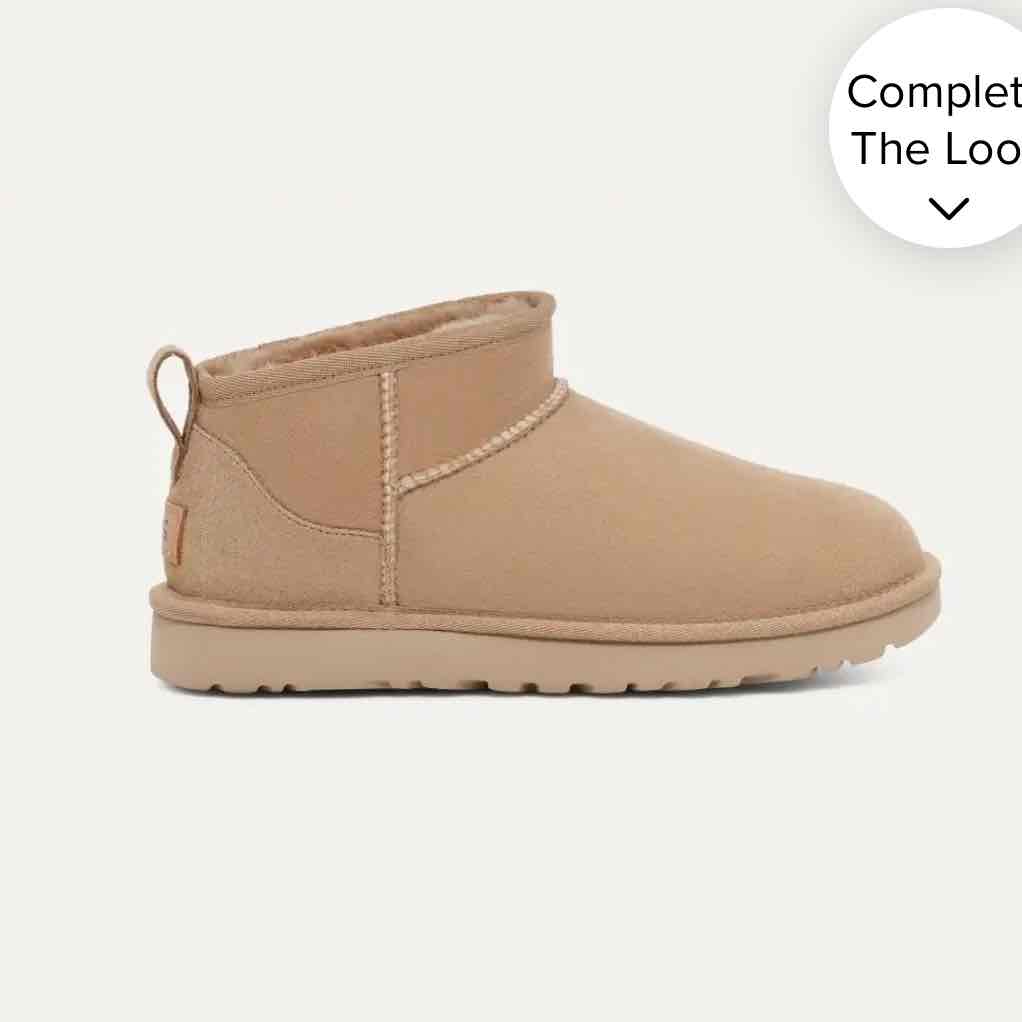 UGG classic ultra mini sand