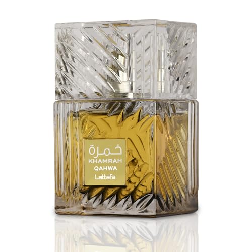 Lattafa Khamrah Qahwa for Unisex Eau de Parfum Spray, 3.4 Ounce - Spicy - 3.4 Fl Oz (Pack of 1)