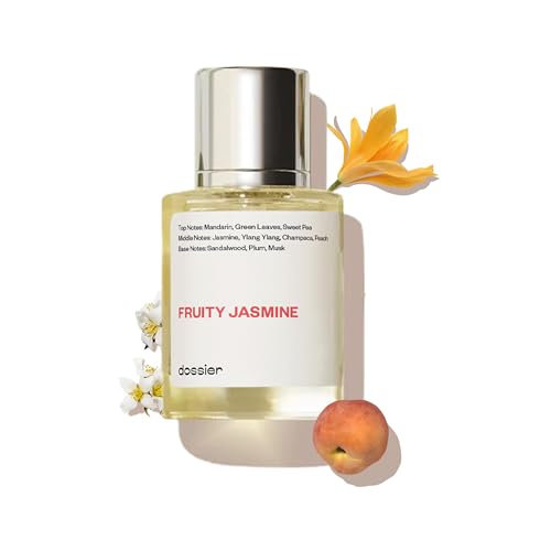 Dossier - Fruity Jasmine - Eau de Parfum - Inspired by D.J’Adore - Perfume Luxury - Paraben Free - Vegan - For Women Men Unisex - Fragrance 1,70z (Spray 50ml)