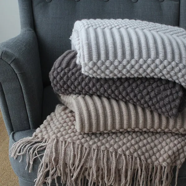 Soft Tassel Blanket