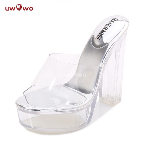 Uwowo Princess Cosplay All Matched Universal High Heel Shoes - 40