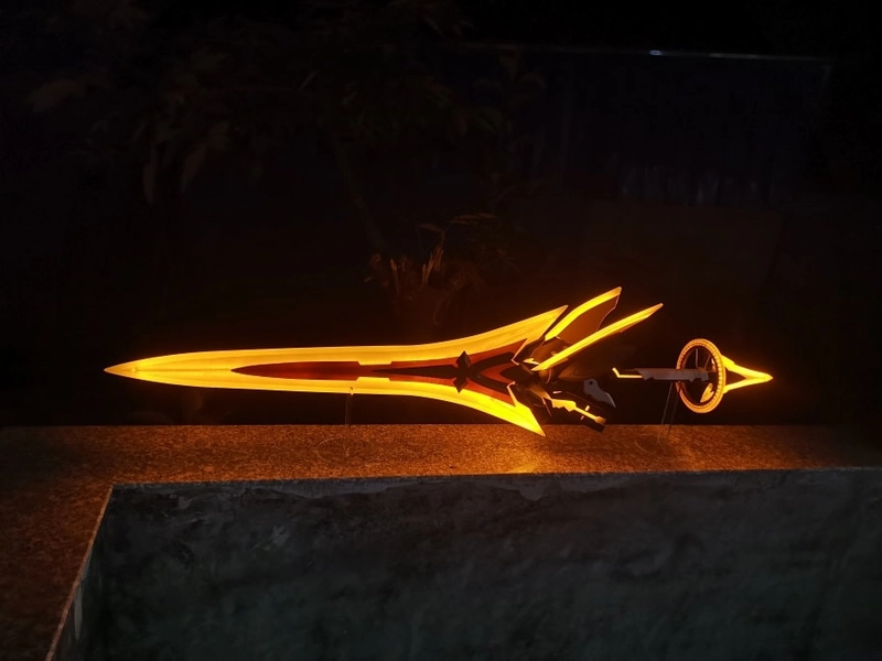 Might of An-Utu, Honkai Impact, Game cosplay prop