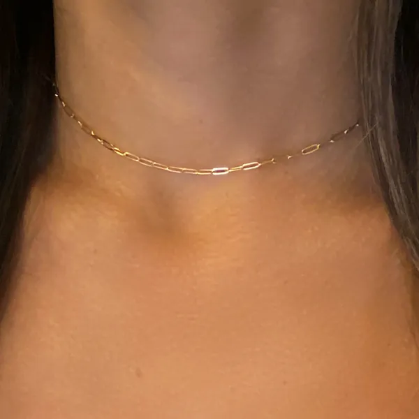 Mini Link Choker Necklace
