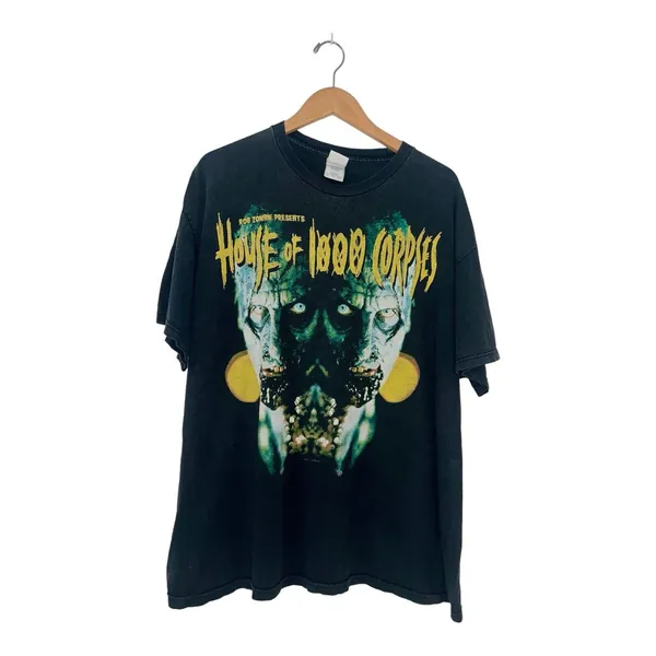 Vintage House of a 1000 Corpses Shirt 2003 Movie Promo Horror Rob Zombie XL